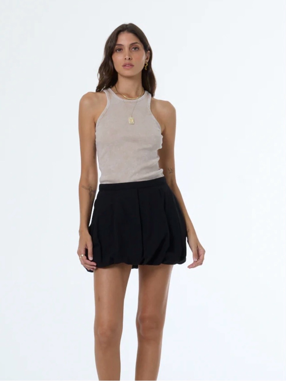 Women’s Young Fabulous & Broke Blane 100% Cotton Bubble Shorts Size Small Sz 6